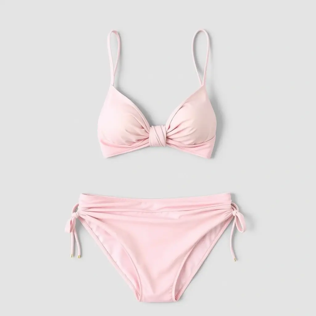 Bikini Wiązane z Przodu