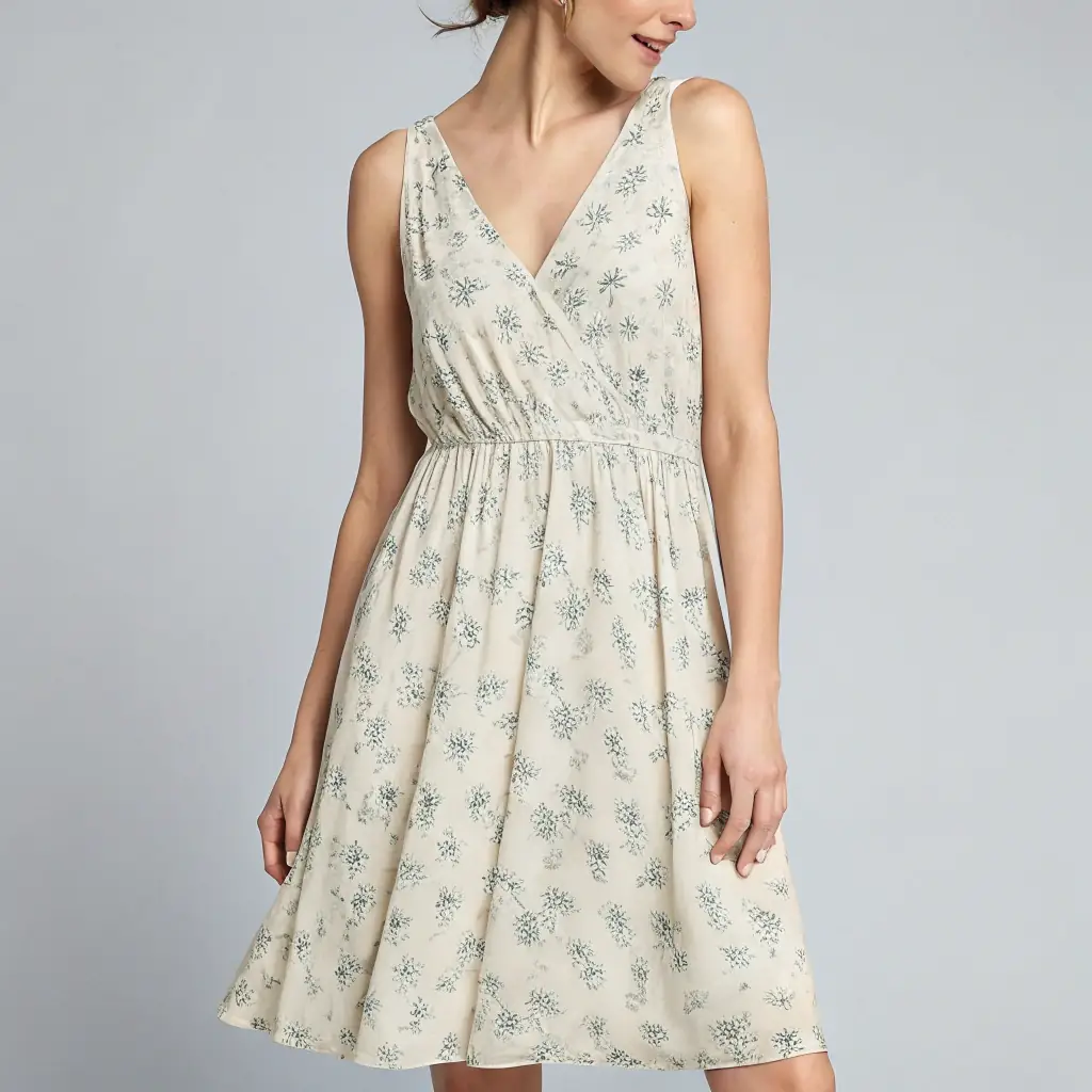 Tunika plażowa z koronkowymi detalami